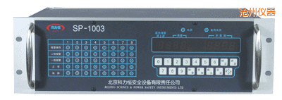 滄州八通道盤裝式氣體檢測報警控制器