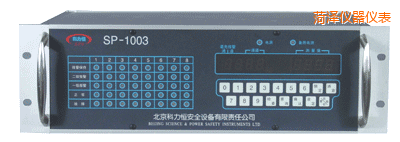 菏澤八通道盤裝式氣體檢測報(bào)警控制器