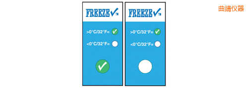 曲靖溫度指示標簽 冷凍檢查 Thermolabels